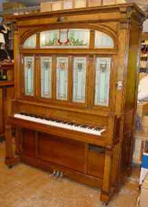Exterior of the restored Cremona Orchestra J orchestrion.