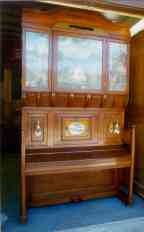 Exterior view of the Popper Welt Piano Style "O" orchestrion.