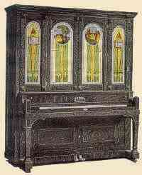 Catalogue illustration of a Seeburg Style G Orchestrion - "Art Style Orchestrion."