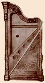 Rare Wurlitzer Style B Automatic Harp (Dave Bowers collection, circa 1967).
